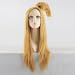 Mordor 60cm X Long Naruto Deidara Golden Anime Cosplay Wig Mj