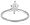 10k Choice of White or Yellow Gold Marquise Solitaire Diamond Engagement Ring (1/2 ct, J-K Color, I2-I3 Clarity)