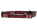 Chicago Blackhawks Adjustable Dog Collar (Small)