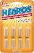 Hearos Disposable Ear Filters 8pk - 4 Pair