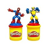 Play-doh Stampers Super Hero Squad - Spider-Man & Wolverine