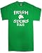 IRISH SPURS FAN SHAMROCK IRELAND PRIDE BASKETBALL KELLY GREEN T SHIRT jersey