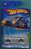 Mattel Hot Wheels 2005 1:64 Scale Silver Ford Shelby Cobra Concept Die Cast Car #001