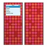 Red Dots Design Protective Skin Decal Sticker for Apple iPod nano 2G (2nd Generation) 2GB/ 4GB/ 8GB Player