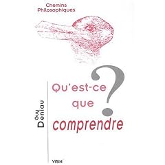 Qu'est-ce que comprendre?