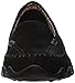 Skechers Women's Bikers Pedestrian Memory Foam Slip-On Moccasin,5.5 M US,Black Suede