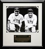 Babe Ruth and Lou Gehrig Framed 16x20 Photo w/ Descriptive Plate