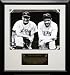 Babe Ruth and Lou Gehrig Framed 16x20 Photo w/ Descriptive Plate