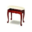 Queen Anne Style Cherry Finish Storage Bench/Stool By Coaster