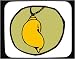 Decorated Mouse Pad with chain, shell, locket, India, charm, pendent, Asia, ornament