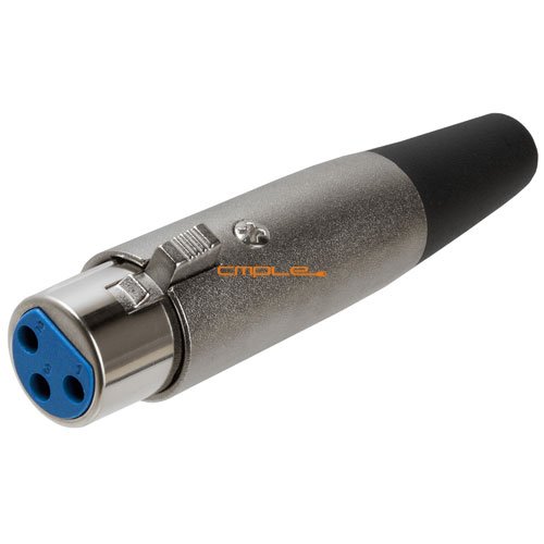 XLR Female (Jack) Solder Connector for Microphone Audio Cables