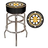 30-Inch NHL Padded Backless Swivel Bar Stool - ASR137-34