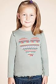 Autograph Pure Cotton Heart Frill T Shirt