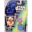 Star Wars The Power of the Force Action Figure - Yoda - Green Card with Holographic Picture Package