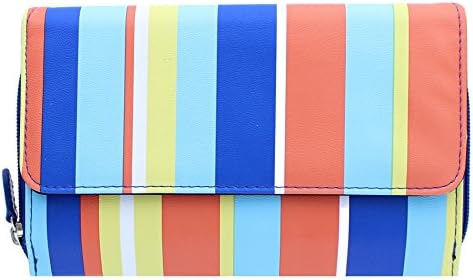 MUNDI Big Fat Flap Wallet (RAINBOW STRIPE)