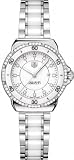 Tag Heuer Formula 1 White Diamond Dial Steel and Ceramic Ladies Watch WAH1313.BA0868