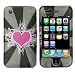 Premium - Apple iPhone 3G/3GS Sun Heart Cover - Faceplate - Case - Snap On - Perfect Fit Guaranteed