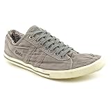 Gola Quota Stone Wash Sneakers Shoes Gray Mens