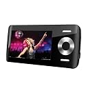 Coby 8 GB Flash MP3 Player with 2.8-Inch Color LCD and FM (Black)