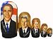 ***** RUSSIAN BARACK OBAMA NESTING DOLL *****!!!