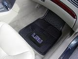 LSU 2-Piece Heavy Duty Vinyl Car Mat
