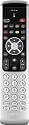 Philips SRU 5110 Universal-Fernbedienung (LED Anzeige) für TV schwarz/silber