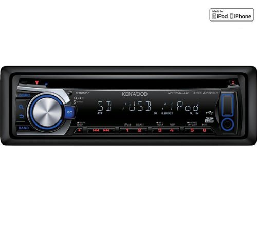 KENWOOD Autoradio CD / MP3 USB / SD / iPod KDC-4751SD + USB-Kabel .