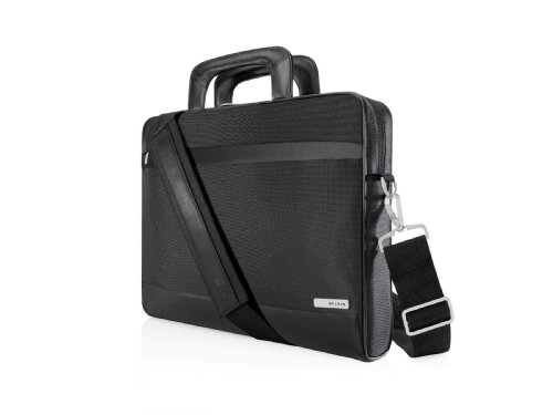 Belkin Wilshire Collection, Slim Ultra Durable Case, Fits up to 15.6-Inch Laptops (BLACK)