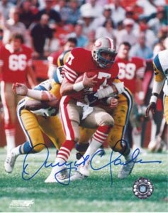 Dwight Clark Signed 49ers 8x10 Photo