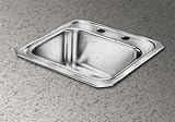 Elkay 15 Celebrity 1 Hole Bar Steel Sink