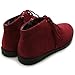 Ollio Women's Flat Shoe Classic Lace Up Zip Faux Suede Oxford