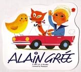 絵本『アラン・グレ《ドライブ》』ダイカットステッカー