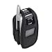 Technocel Fitted Leather Case with Clip for Nokia 6101 (Black)