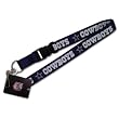 Dallas Cowboys VELCRO Clip Lanyard Keychain Id Ticket - Blue