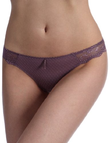 Triumph Damen String, Elegant Angel Curves Str (1MD20), Gr. 36, Violett (BLACK PLUM (C8)) Preisvergleich