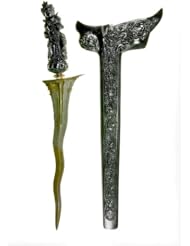 391 Krishna God Kris / Organic / Silver Jewelry of Bali