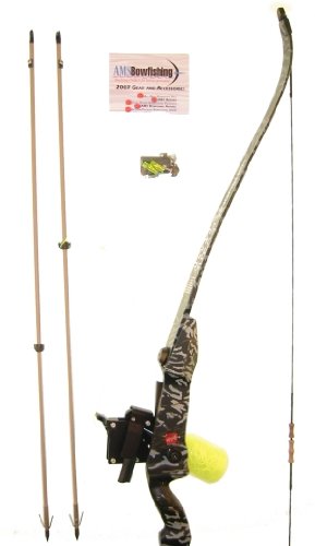 RH Advanced Bowfishing Package w/ PSE Kingfisher Recurve Takedown Bow, 50 pounds