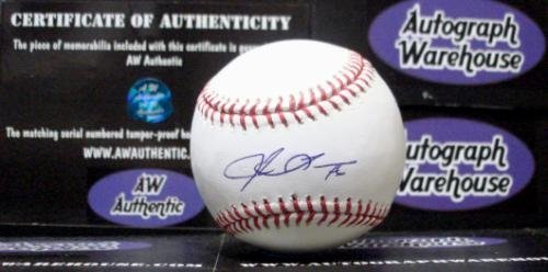 Justin Upton Autographed/Hand Signed MLB Baseball