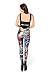 QZUnique Women's Batman Printed Pattern Ankle Length Elastic Tights Leggings