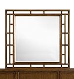 IMAGE OF Square Mirror by Magnussen - Chestnut (B1769-41)