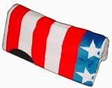 30x30 All American Flag Fleece Saddle Pad Red Wht Blue