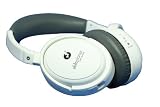 ABLE PLANET NC300W True Fidelity Around-the-Ear Active Noise Canceling Headphones (White)