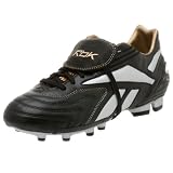 Reebok Men's Integrity 07 Pro MS Soccer Cleat, Black/Silver/Gold, 13 M