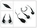 2 St. Headset für Siemens C55 Stereo black Premium