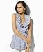 Lauren by Ralph Lauren Jeanette Striped Ruffled Top