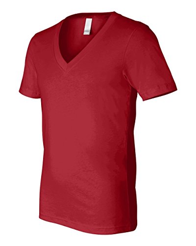 Canvas - Unisex Deep V-Neck T-Shirt
