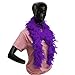 Fun Central AU142 6 inch Adult Feather Boa (Purple)