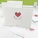 Love Cards, Love Greeting Cards Envelopes For Every Occasion, Holiday Personalized Blank Love Greeting Cards Set of 16 PCS/Set