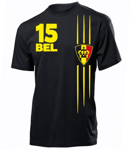 BELGIEN FUSSBALL WM 2014 FANSHIRT 3314(H-SW) Gr. XXL BELGIEN FUSSBALL WM 2014 FANSHIRT 3314(H-SW) Gr. XXL