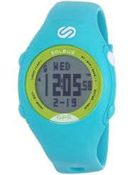 Soleus Womens SG006-356 GPS Mini Digital Display Quartz Blue Watch